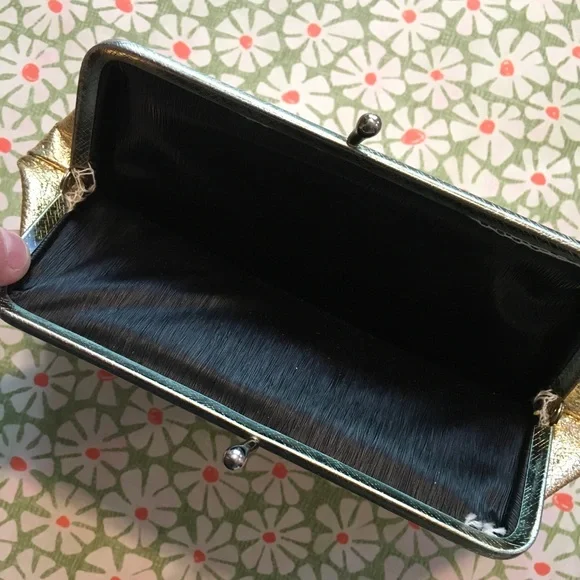 Vintage Laurel Burch Earrings & VTG Gold Purse - Picture 12 of 15